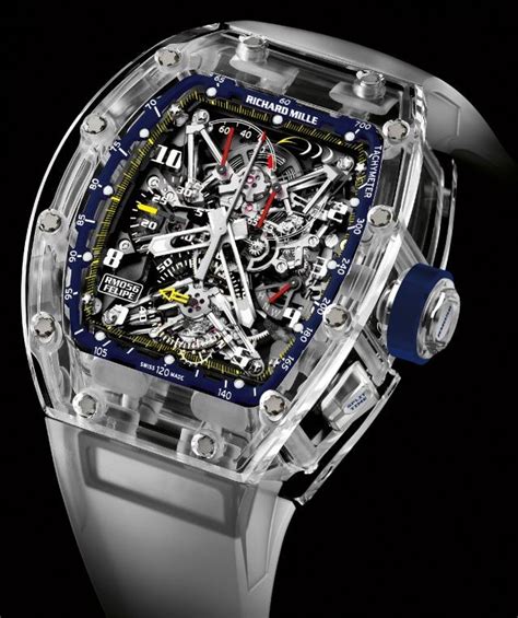 richard mille sapphire case.